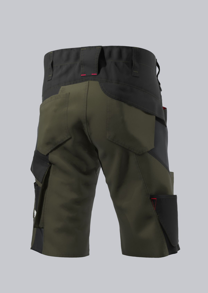 kurze hose, Cargo-Hose, olivgrün, Multi-Taschen, Arbeitskleidung