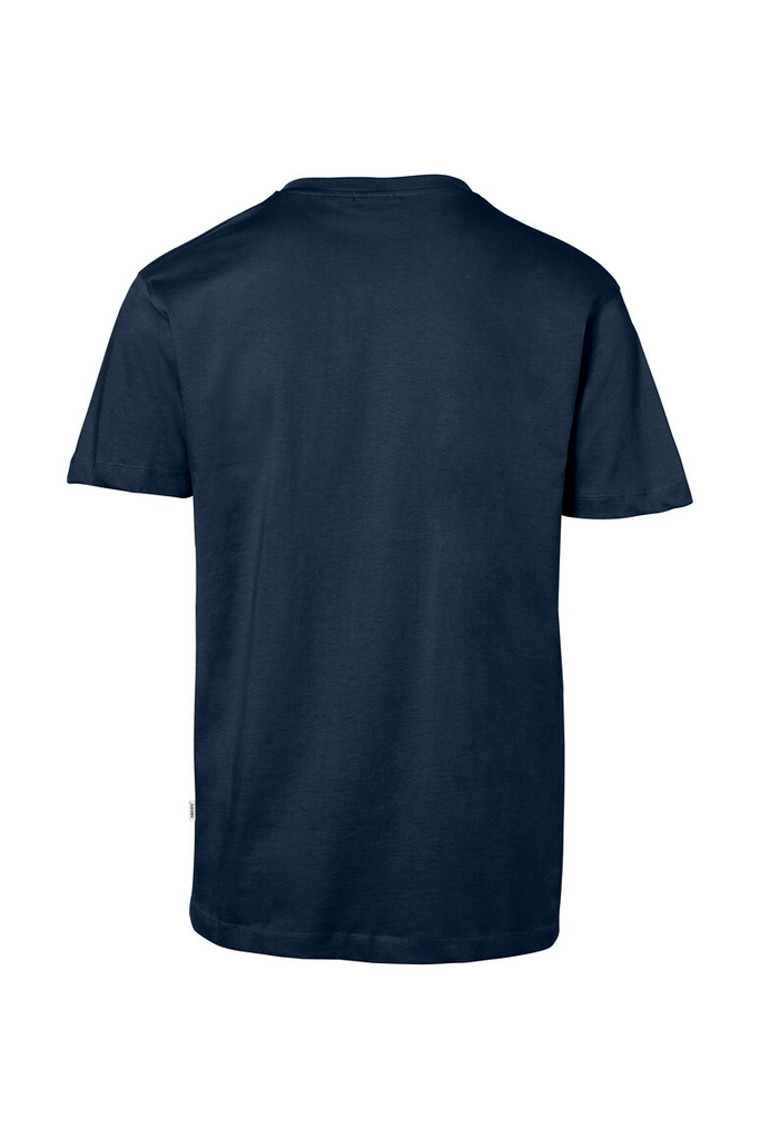 T-Shirt, Kurzarm, Unifarben, Baumwolle, Navy