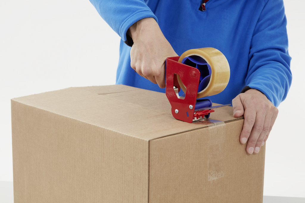 Kiste, Band, Karton, Lieferung des Pakets