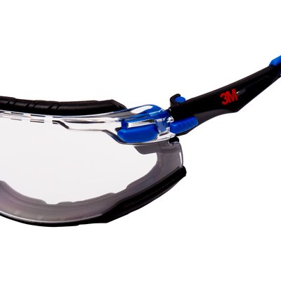 Schutzbrille, Sportbrille, Gleitschutz, Rahmen Kunststoff, Linse transparent