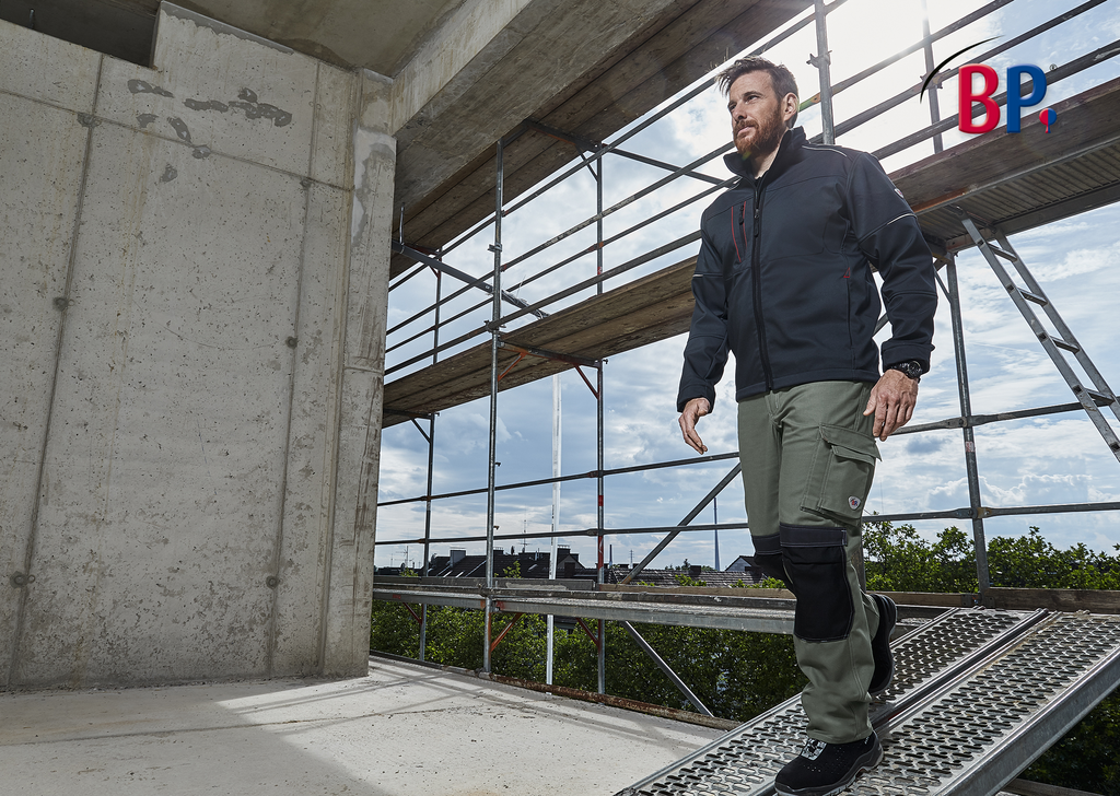 jacke, softshell, militärgrün, workwear, herrenbekleidung