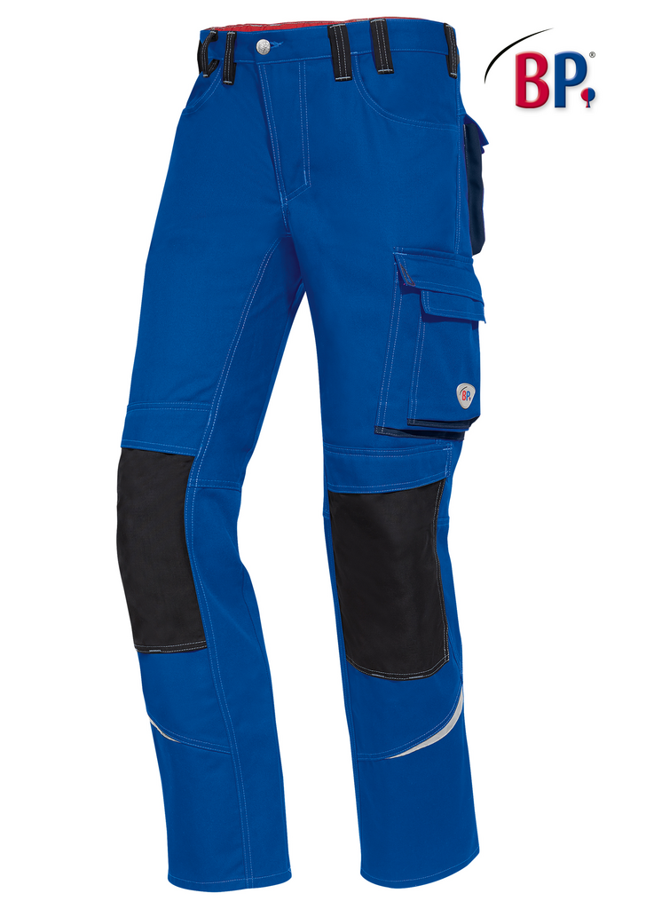 Arbeitshose, Cargo-Hose, blaue Hose, Knie-Patches, Taschenhose, Arbeits-/Hose, Cargo-Hose, blau, Knie-Patches, Gürtel-Schlaufen