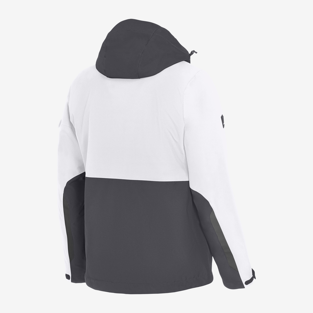 Herrenjacke, Hochwertiges Material, Kapuze, Color-Block, Reißverschluss