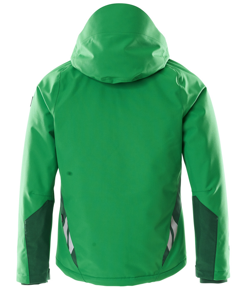 jacke, regenjacke, grün, backside, hoodie