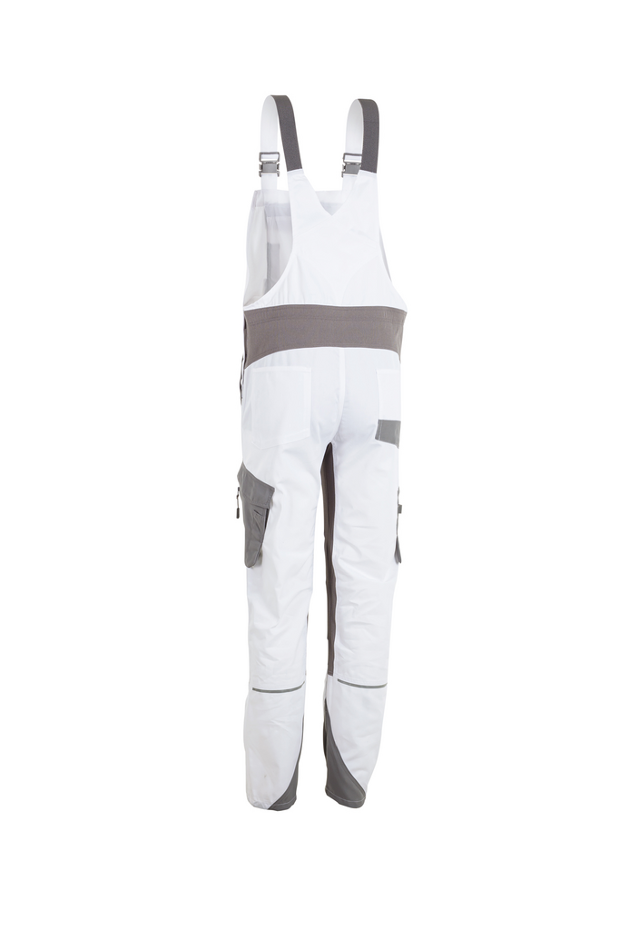 gesamt-Arbeitskleidung, Hosen mit Trägern, Cargo-Taschen, Zweifarbig, Trägergurt