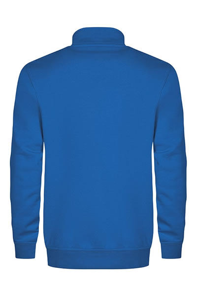 Hoodie, Pullover, Blau, Langarm, Rippbündchen