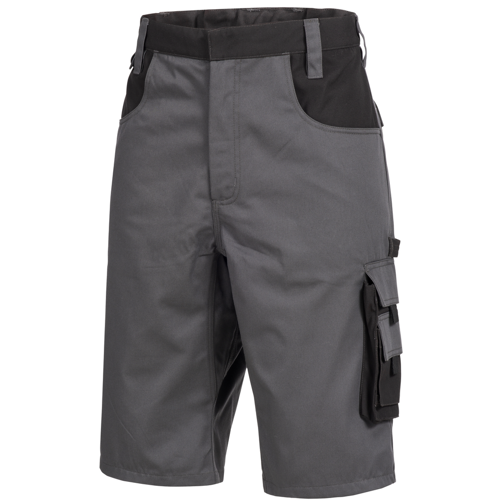 Kurzshort, Cargo, Grey, Hose, Taschen