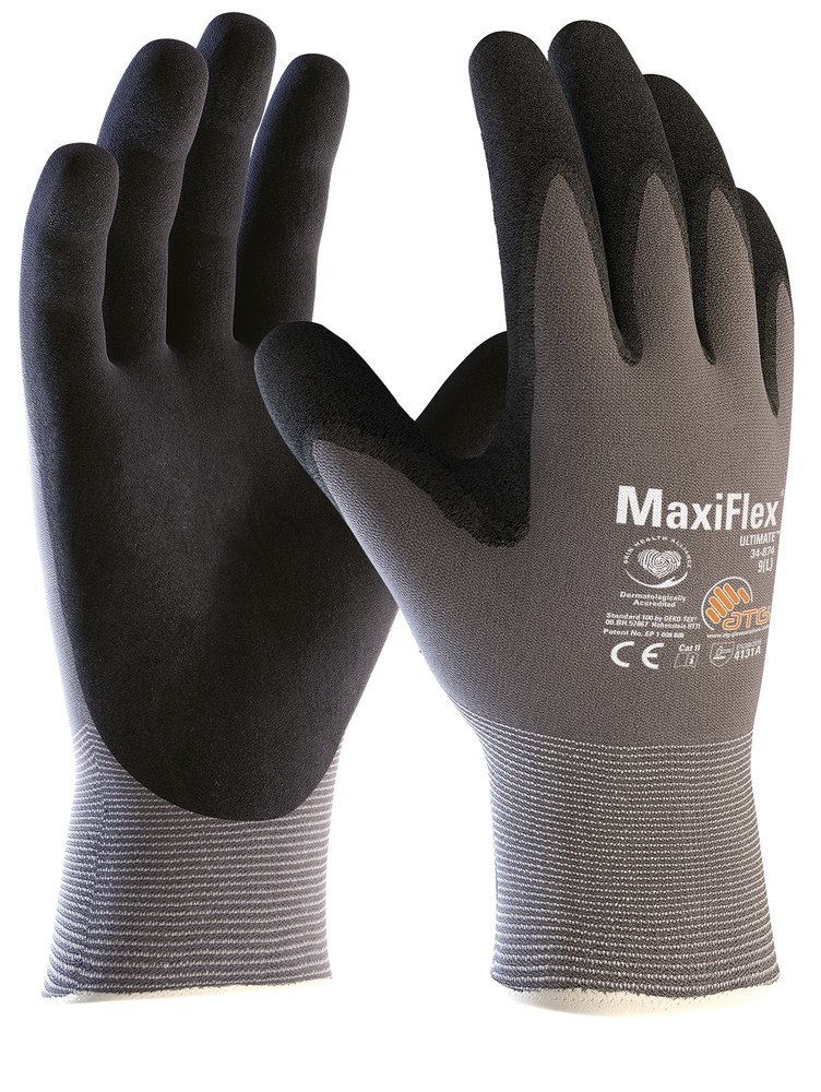 Handschuhe, Gummihandschuhe, Nassschutz, Materialmix?, Schwarz