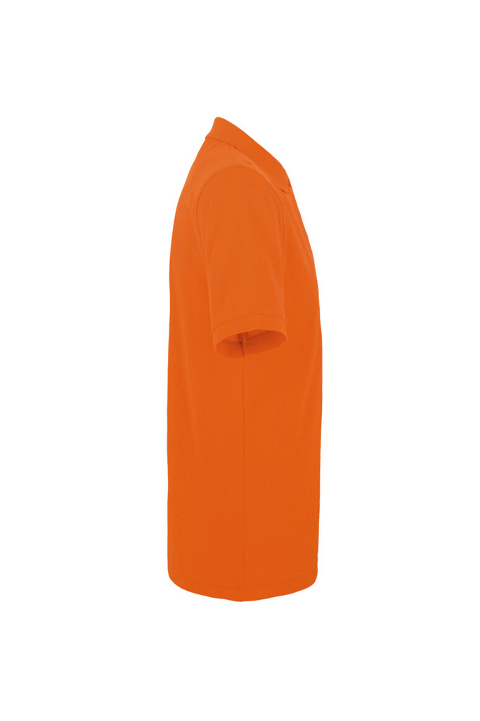 orange, polohemd, kurzarm, strickpolo, t-shirt-ähnlich polo