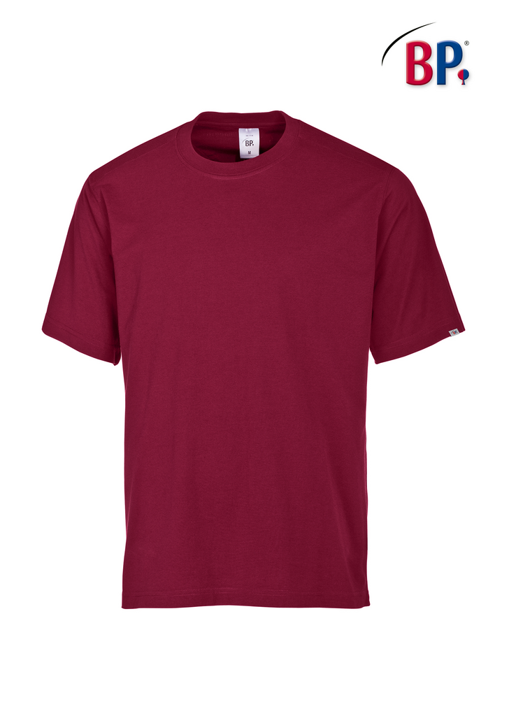 Tee, T-Shirt, Burgundy, Unisex, Plain