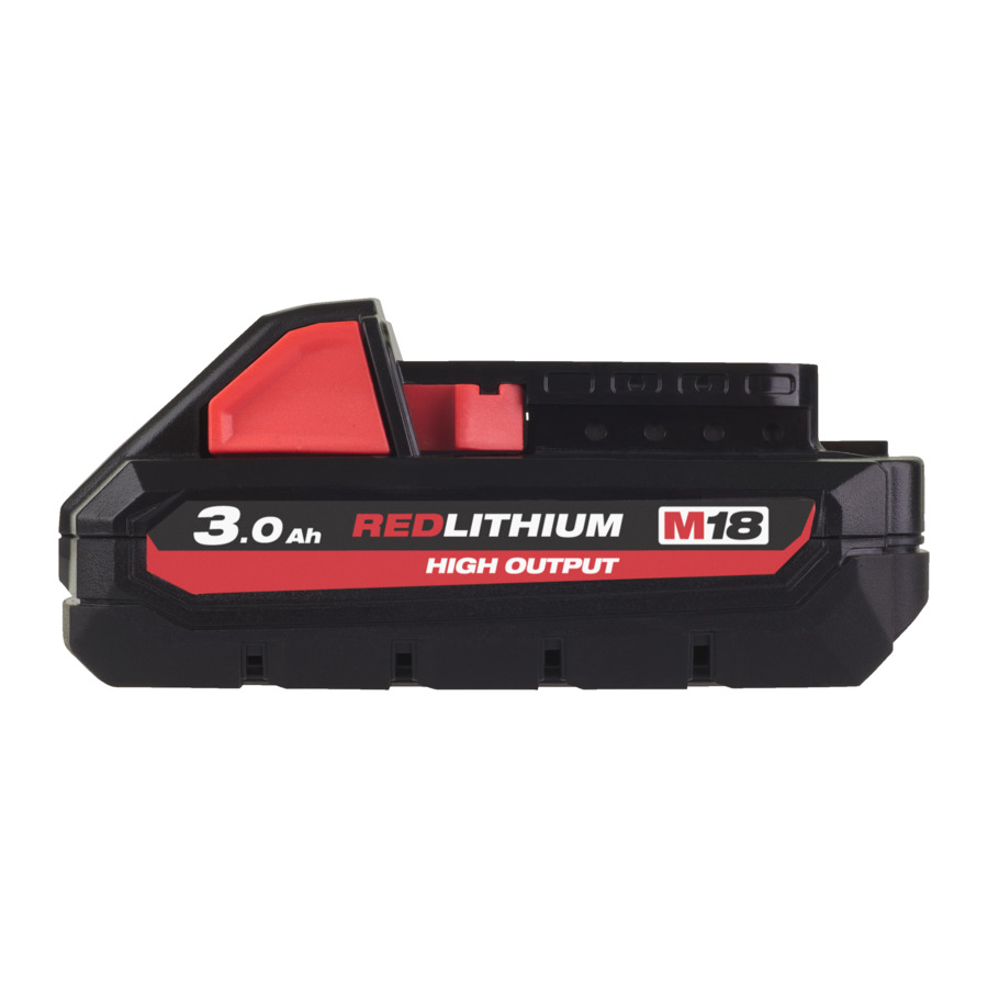 3.0 Ah, Red lithium, M18, High output, Batterie