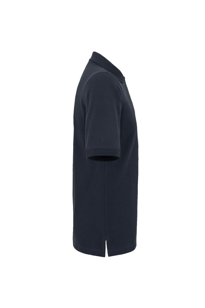 Polohemden, Marineblau, Kurzarm, Baumwolle, Polo-Tunika