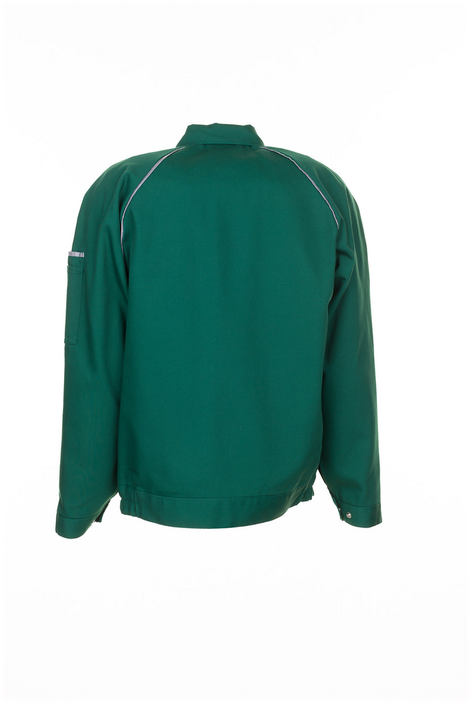 jacke, grün, reißverschluss, langarm, seitentasche