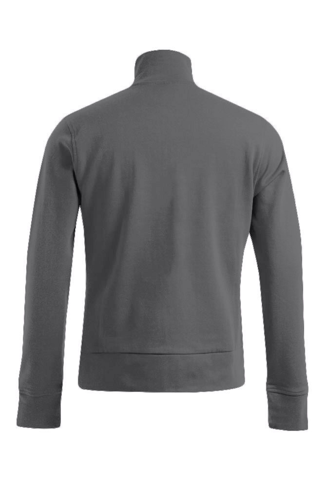 Sweatshirt, Rückenansicht, Langarm, Halskrause, Einfarbig