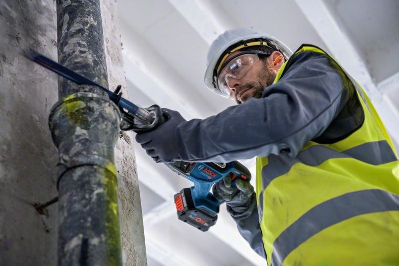 konstruktion, Bohrmaschine, Stichwerkzeug, Warnweste, Schutzhelm