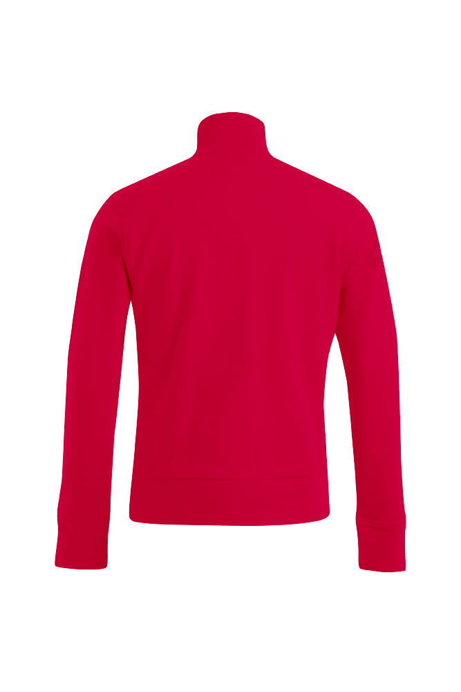 rote sweatshirt, langarmshirt, hochkragen, pullover, einfarbig