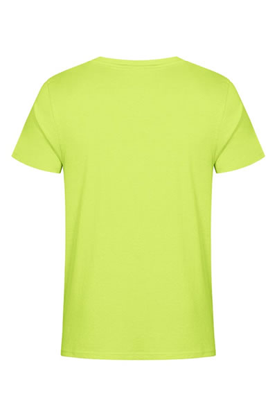 T-Shirt, Kurzarm, Limettengrün, Rundhals, Casualwear