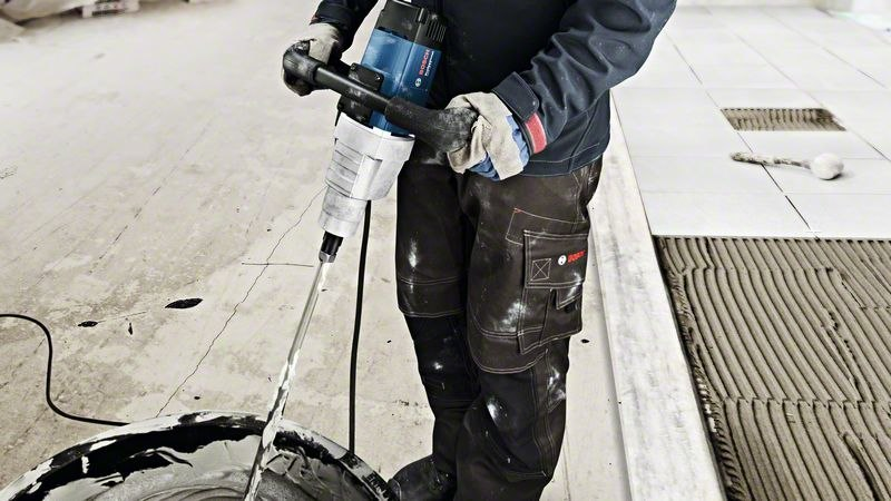 Bohrhammer, Beton, Schlagschrauber, Werkzeug, Handwerker