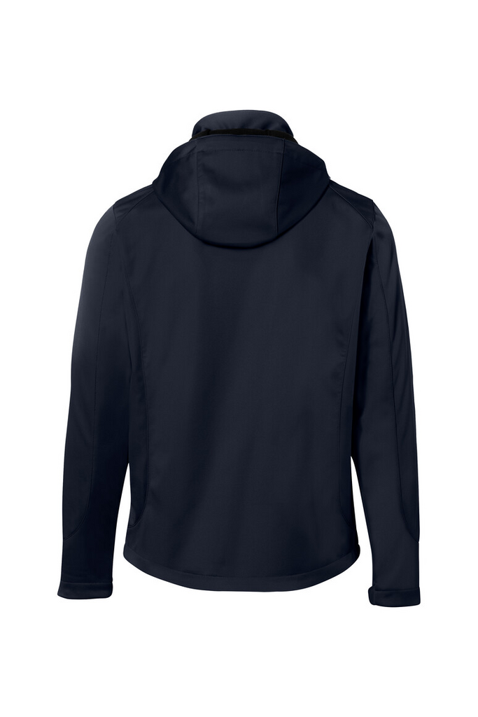 Hoodie, Hooded jacket, Navy, Long sleeves, Back view