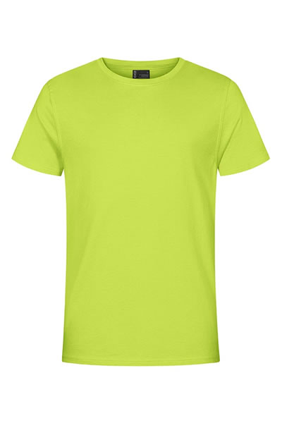 T-Shirt, Short Sleeve, Neon, Lime, Plain