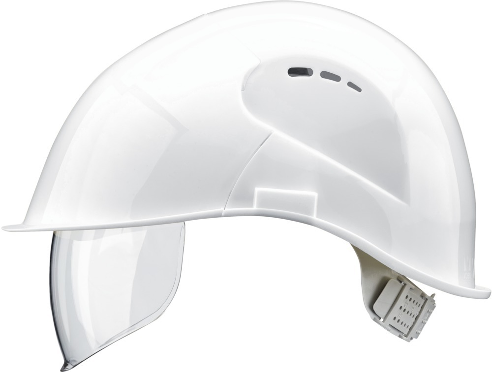 Schutzhelm, Helm, Visier, Weiß, Kopfsschutz