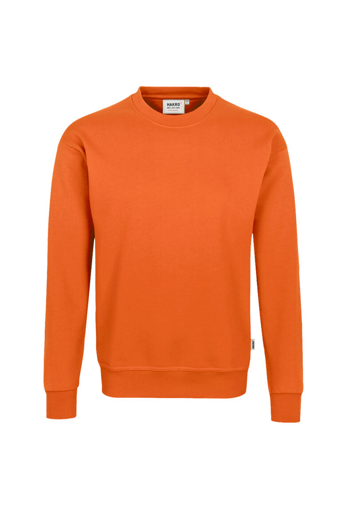 pullover, sweatshirt, orange, crewneck, long-sleeve