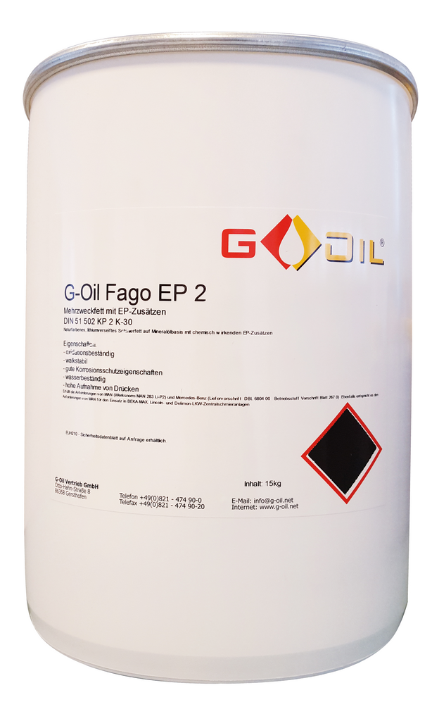 G-Oil Mehrzweckfett Kajo KL2K 15kg NLGI 2 lithiumverseift