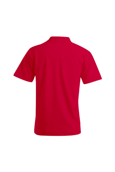 T-Shirt, kurzarm, unifarben, rot, unisex