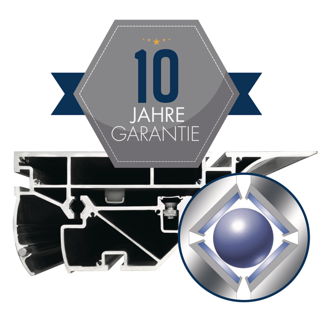 Aluminiumprofil, Strukturprofil, Isolierprofil, Aluminiumlegierung, Zugänglichkeitsmerkmal