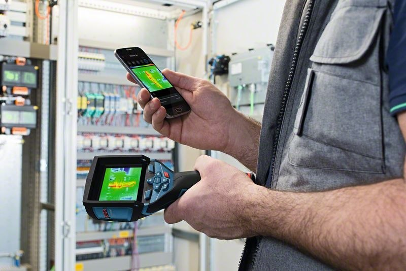 Thermal kamera, Smartphone, Inspektionswerkzeug, Industriell, Elektronisches Gerät
