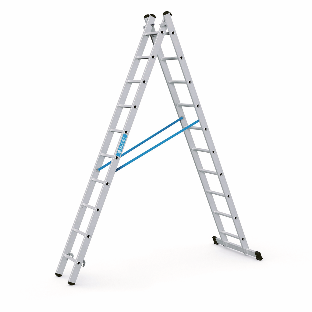 Zarges Kombileiter Combimaster Plus X 2x10 Sprossen Leiterlänge max. 4,94m