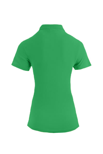 Polohemd, grün, kurzarm, Kragen, basic polo