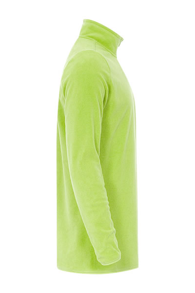 pullover, fleece, turtleneck, neon grün, langarm