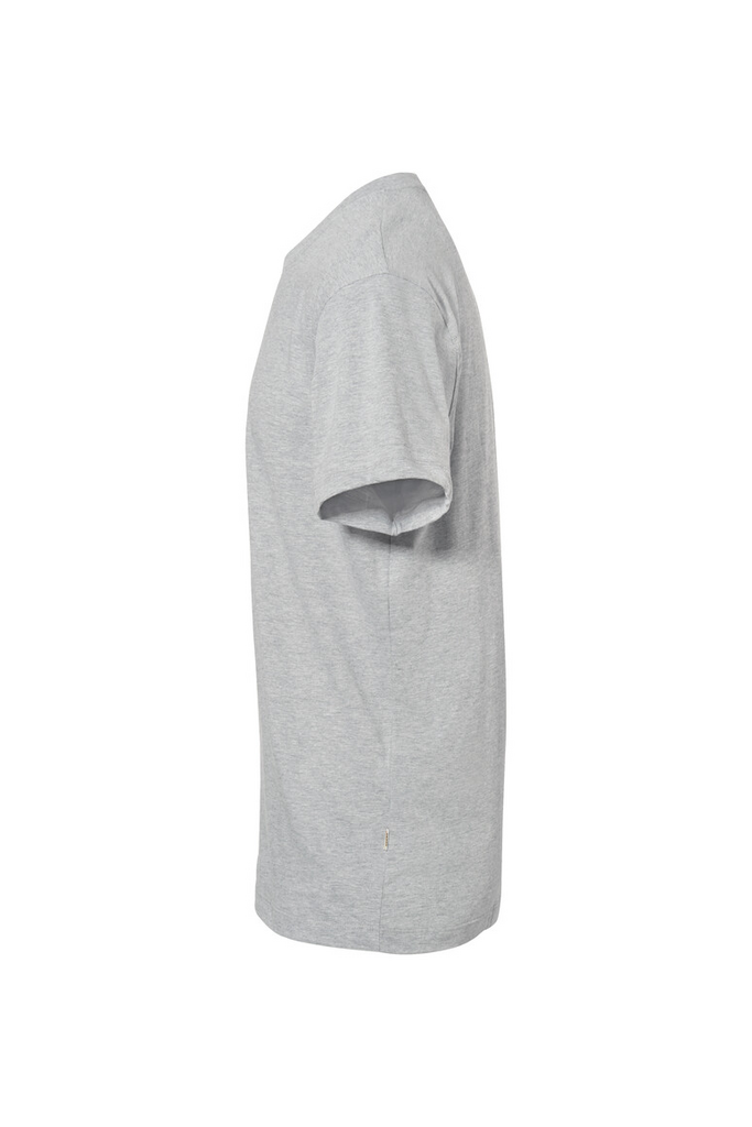 T-Shirt, Short sleeve, Grau, Rundhals, Klarer Stil