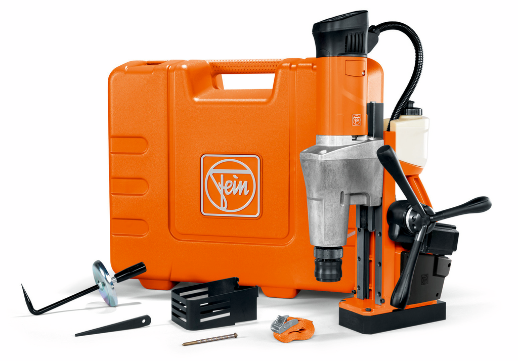 Sägewerkzeug, Kernbohrer, Rührwerkzeug, Orange Koffer, Maschinenständer, Heimwerkzeug, Dübelfräsen?, Bohrmaschine, Kernpunkt?, Werkzeugset