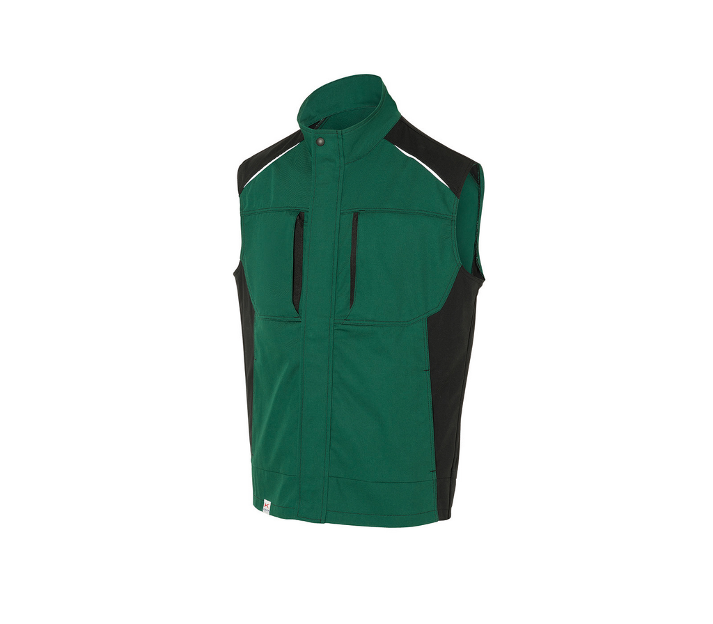 Weste, Gesteppte Taschen, Grün, Material?, Feldjacke?