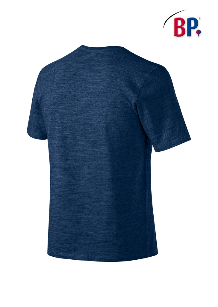 Tee, T-Shirt, Kurzarm, Uni-Farbe, Blau