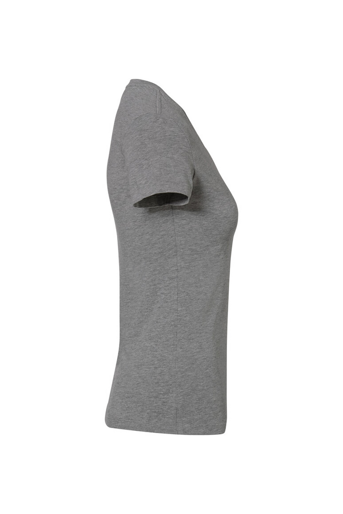 T-Shirt, Grau, Kurzarm, Rippstruktur?, Basistee