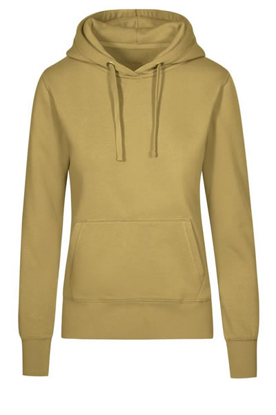 Hoodie, Pullover, Kapuzenpullover, Fronttasche, Kamelbraun