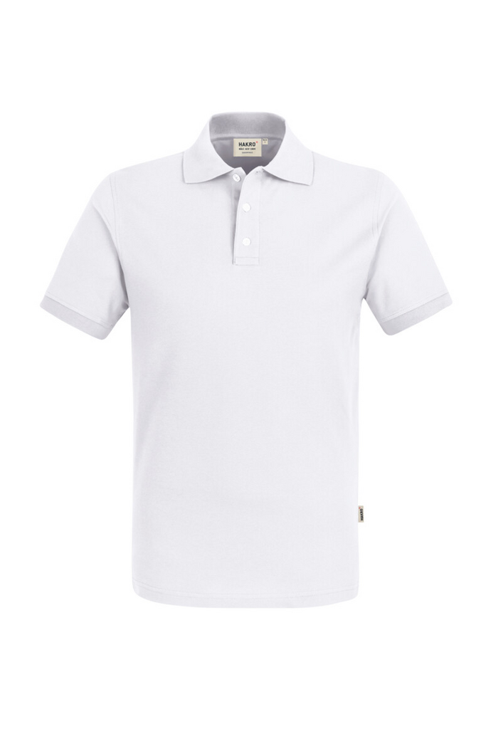 Polohemd, Polyester/Cotton, kurzärmlig, Halskragen, weiß