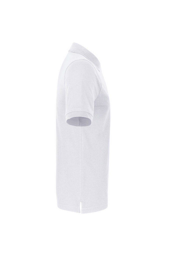 polohemd, kurzarm, weiß, Kragen, T-Shirt