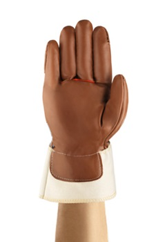 lederhandschuh, Kochhandschuh, braun, Leder, Winterhandschuh