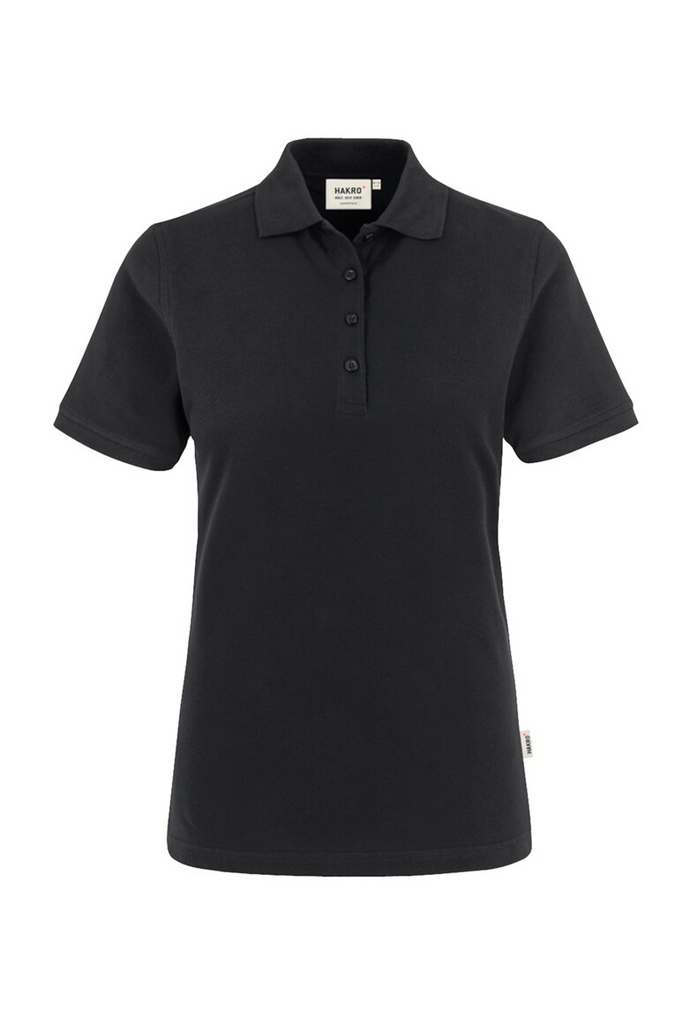 Polo-Shirt, schwarz, kurzarm, Polo-Kragen, Piqué-Polo