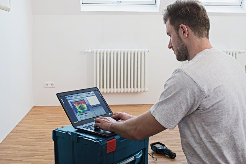 tablette, diagnose, vermessung, hardware, thermalscan