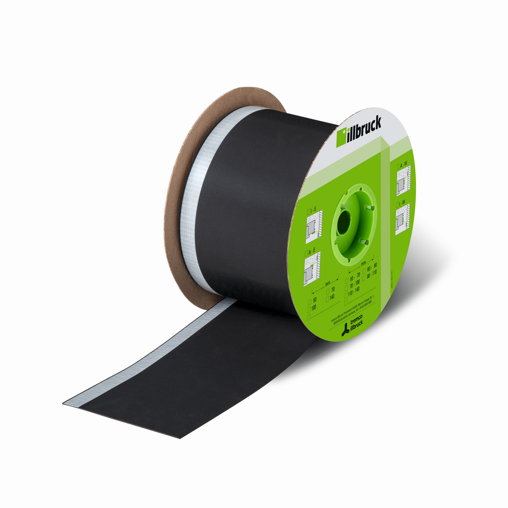 Klebeband, Schwarz, Doppelseitiges Klebeband, Bauband, Rollenklebeband