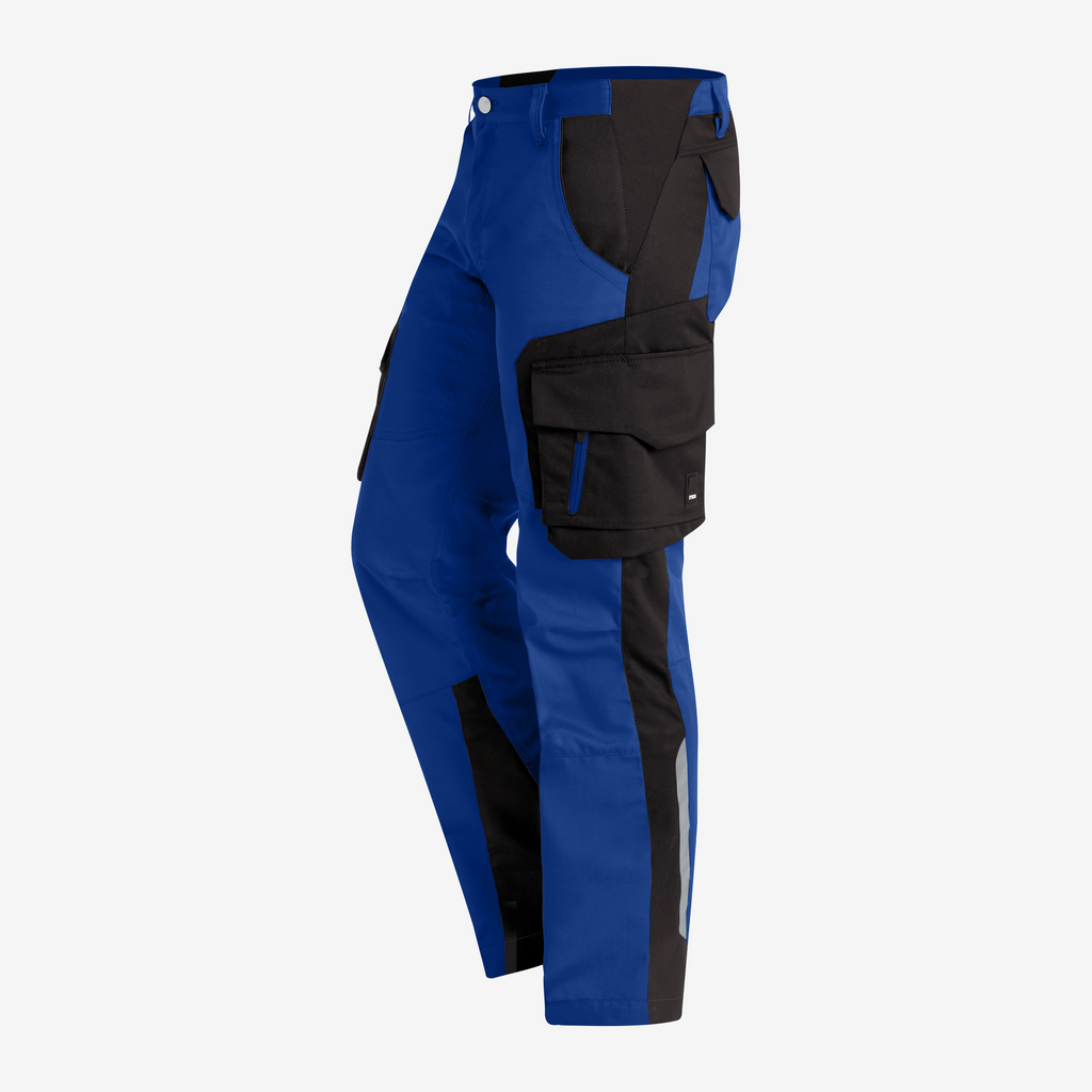 Arbeitshose, Hose, Cargo, Nylon, blau