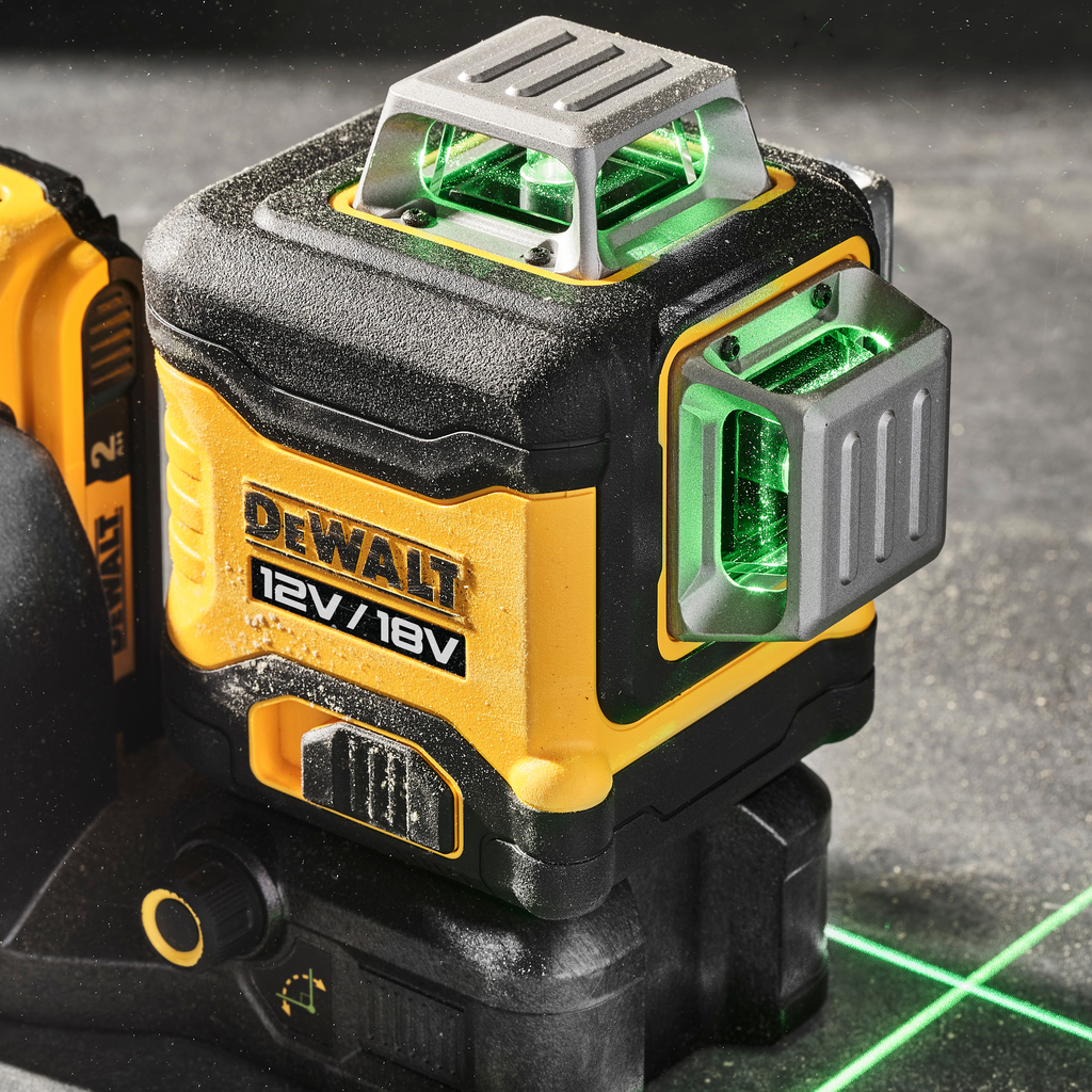 Nivelliergerät, Laserlinien, 12V/18V, Rotationsnivellier, Grün-Laser