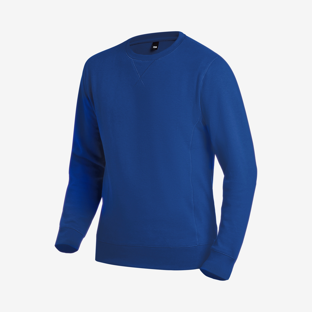 Sweatshirt, Crewneck, Longsleeve, Blue, Minimal