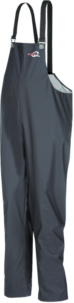 Gesamtüberzug, Latzhose, Wasserdichte Hose, Hosenträger, Dunkelgrau