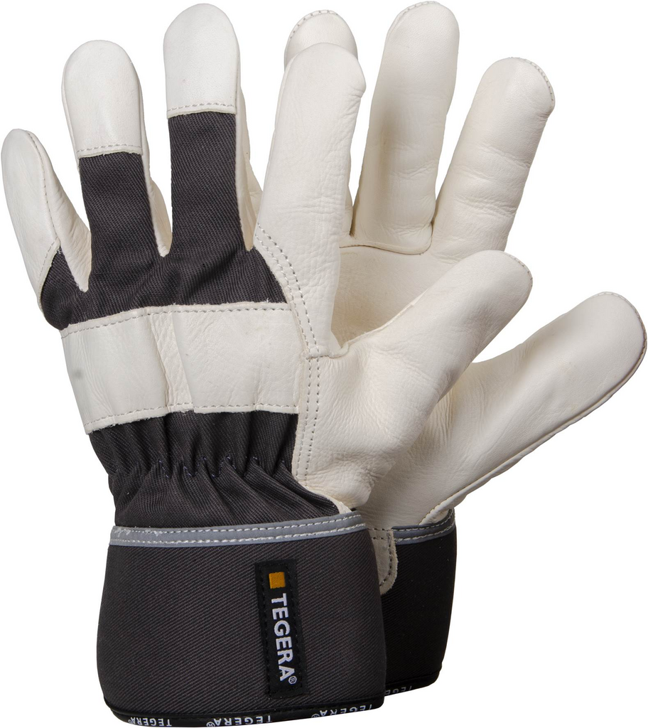 Arbeitshandschuhe, Lederhandschuhe, weiße Handschuhe, Taktische Handschuhe, verstellbare Manschette